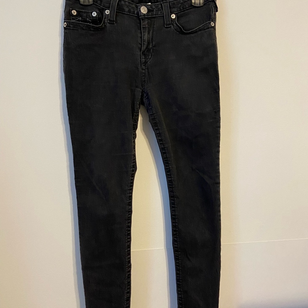 True Religion Black Skinny Jeans